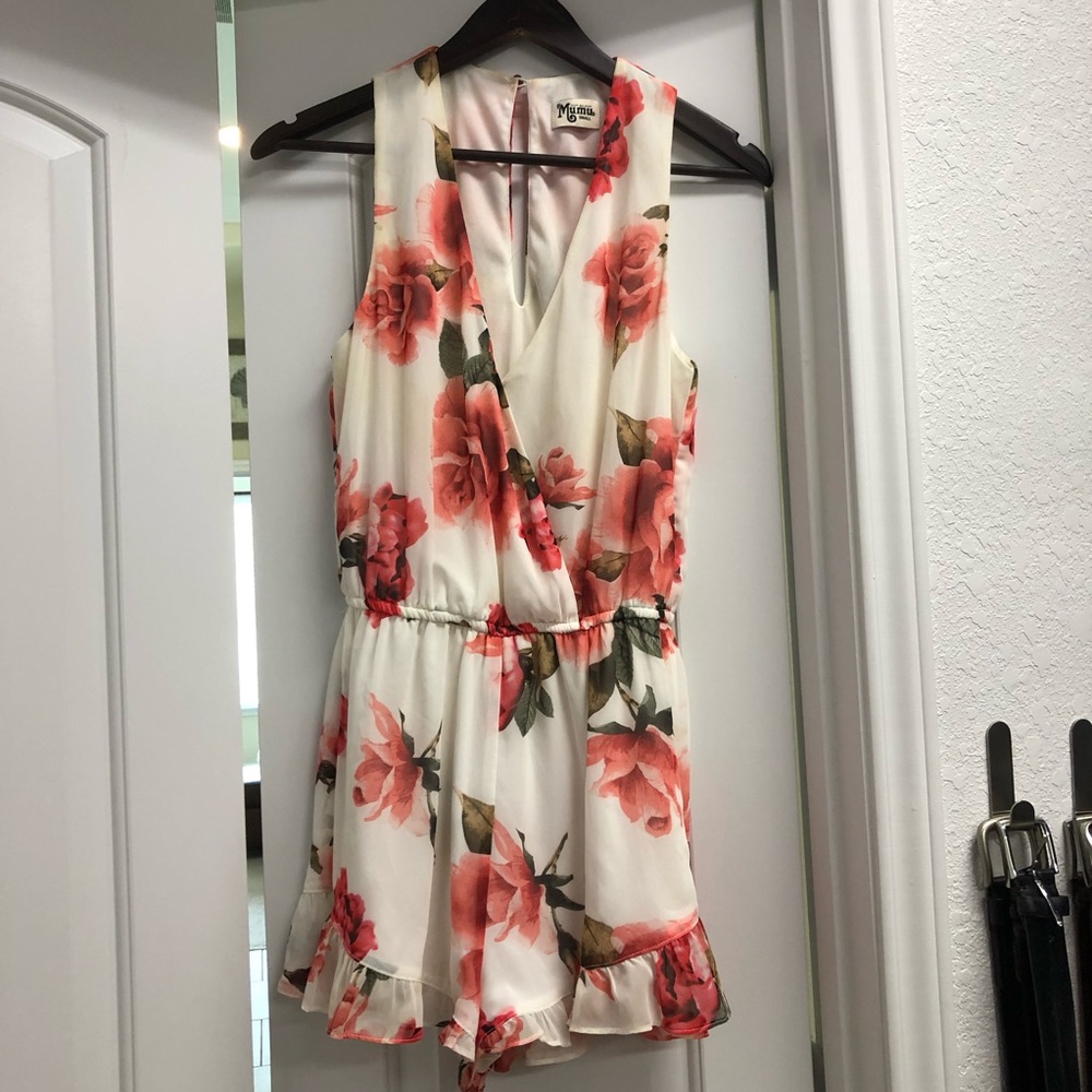 Show Me Your Mumu Floral Romper